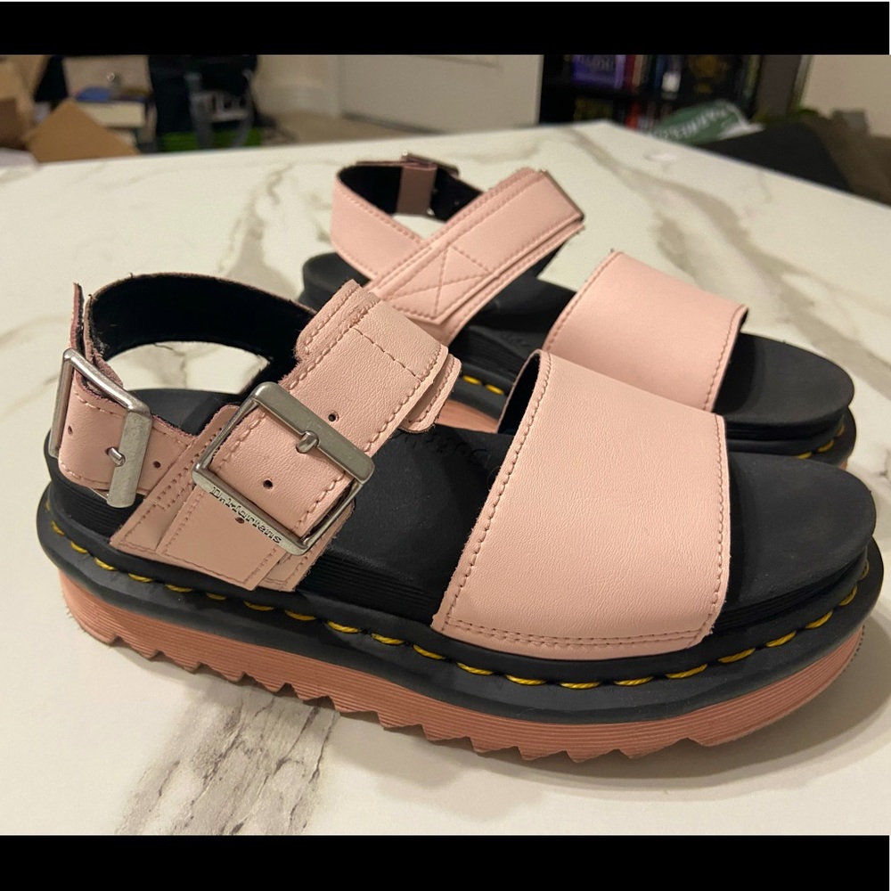 Dr Martens pink Voss sandals